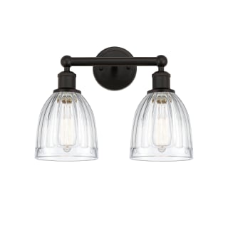 A thumbnail of the Innovations Lighting 616-2W-12-15 Brookfield Vanity Oil Rubbed Bronze / Clear