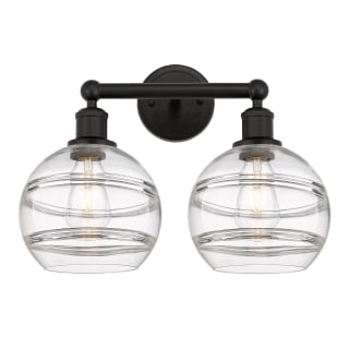 A thumbnail of the Innovations Lighting 616-2W 12 17 Rochester Vanity Oil Rubbed Bronze / Clear