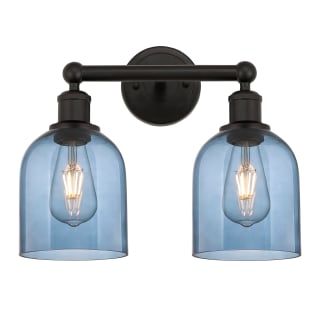 A thumbnail of the Innovations Lighting 616-2W 12 15 Bella Vanity Oil Rubbed Bronze / Princess Blue