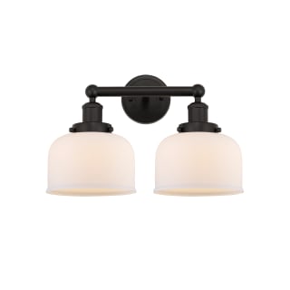 A thumbnail of the Innovations Lighting 616-2W-10-16-L Bell Vanity Oil Rubbed Bronze / Matte White