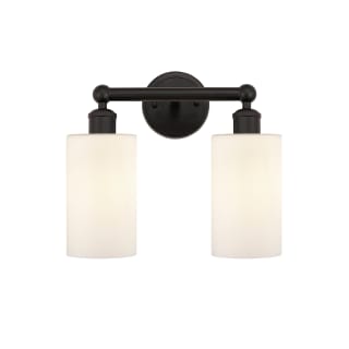 A thumbnail of the Innovations Lighting 616-2W-11-13 Clymer Vanity Oil Rubbed Bronze / Matte White