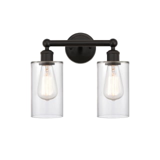 A thumbnail of the Innovations Lighting 616-2W-11-13 Clymer Vanity Oil Rubbed Bronze / Clear