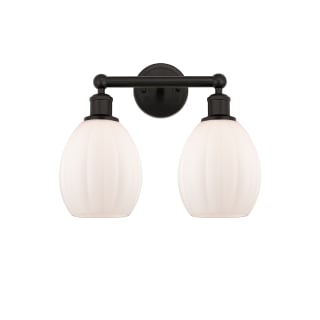 A thumbnail of the Innovations Lighting 616-2W-13-15 Eaton Vanity Oil Rubbed Bronze / Matte White