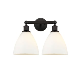 A thumbnail of the Innovations Lighting 616-2W-12-17 Bristol Vanity Oil Rubbed Bronze / Matte White