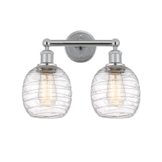 A thumbnail of the Innovations Lighting 616-2W-12-15 Belfast Vanity Polished Chrome / Deco Swirl