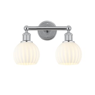 A thumbnail of the Innovations Lighting 616-2W 10 15 White Venetian Vanity Polished Chrome