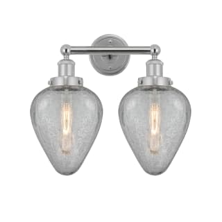 A thumbnail of the Innovations Lighting 616-2W-12-15 Geneseo Vanity Polished Chrome / Clear Crackle