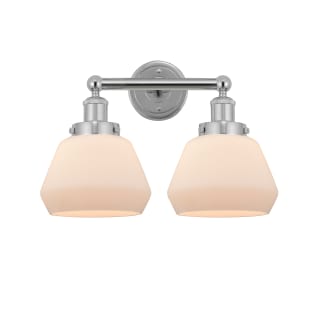 A thumbnail of the Innovations Lighting 616-2W-10-16 Fulton Vanity Polished Chrome / Matte White