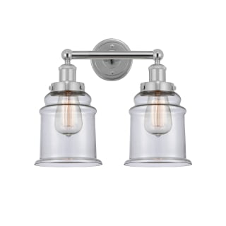 A thumbnail of the Innovations Lighting 616-2W-13-15 Canton Vanity Polished Chrome / Clear