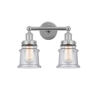 A thumbnail of the Innovations Lighting 616-2W-11-14 Canton Vanity Polished Chrome / Seedy