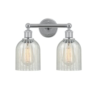 A thumbnail of the Innovations Lighting 616-2W-12-14 Caledonia Vanity Polished Chrome / Mouchette