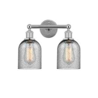 A thumbnail of the Innovations Lighting 616-2W-12-14 Caledonia Vanity Polished Chrome / Charcoal