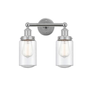 A thumbnail of the Innovations Lighting 616-2W-10-16 Dover Vanity Polished Chrome / Seedy