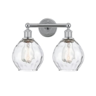 A thumbnail of the Innovations Lighting 616-2W-11-15 Waverly Vanity Polished Chrome / Clear