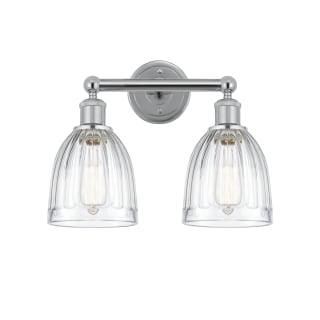 A thumbnail of the Innovations Lighting 616-2W-12-15 Brookfield Vanity Polished Chrome / Clear