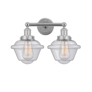 A thumbnail of the Innovations Lighting 616-2W-10-16 Oxford Vanity Polished Chrome / Seedy