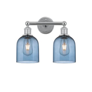 A thumbnail of the Innovations Lighting 616-2W 12 15 Bella Vanity Polished Chrome / Princess Blue