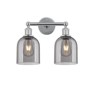 A thumbnail of the Innovations Lighting 616-2W 12 15 Bella Vanity Polished Chrome / Light Smoke