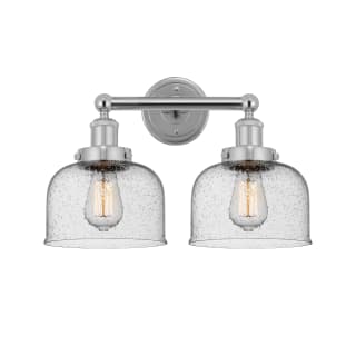 A thumbnail of the Innovations Lighting 616-2W-10-16-L Bell Vanity Polished Chrome / Seedy