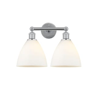 A thumbnail of the Innovations Lighting 616-2W-12-17 Bristol Vanity Polished Chrome / Matte White