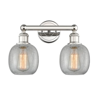 A thumbnail of the Innovations Lighting 616-2W-12-15 Belfast Vanity Polished Nickel / Clear Crackle