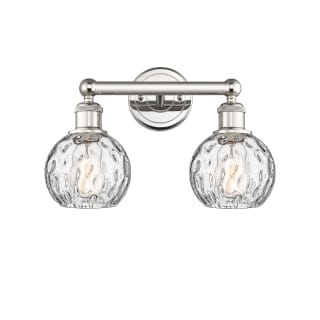 A thumbnail of the Innovations Lighting 616-2W-11-15 Athens Vanity Polished Nickel / Clear Water Glass