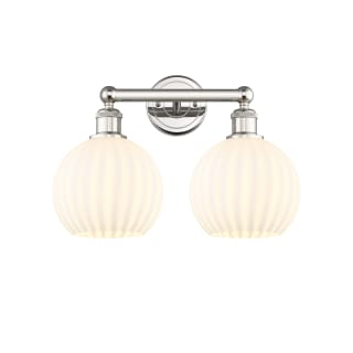 A thumbnail of the Innovations Lighting 616-2W 12 17 White Venetian Vanity Polished Nickel