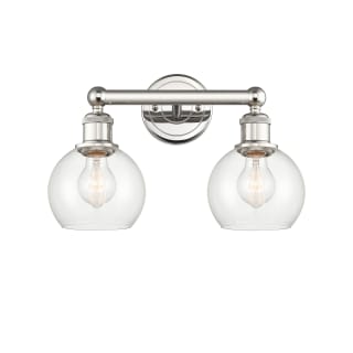 A thumbnail of the Innovations Lighting 616-2W-11-15 Athens Vanity Polished Nickel / Clear