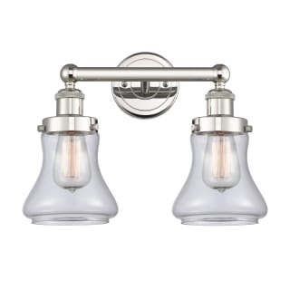 A thumbnail of the Innovations Lighting 616-2W-10-16 Bellmont Vanity Polished Nickel / Clear