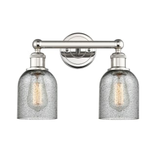 A thumbnail of the Innovations Lighting 616-2W-12-14 Caledonia Vanity Polished Nickel / Charcoal