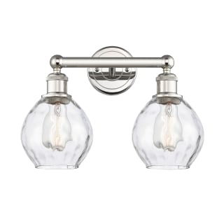 A thumbnail of the Innovations Lighting 616-2W-11-15 Waverly Vanity Polished Nickel / Clear