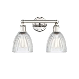 A thumbnail of the Innovations Lighting 616-2W-12-15 Castile Vanity Polished Nickel / Clear