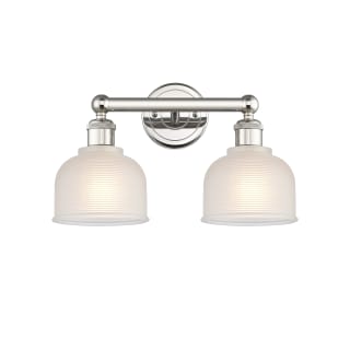 A thumbnail of the Innovations Lighting 616-2W-11-15 Dayton Vanity Polished Nickel / White