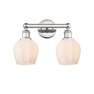 A thumbnail of the Innovations Lighting 616-2W-11-15 Norfolk Vanity Polished Nickel / Matte White