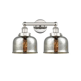 A thumbnail of the Innovations Lighting 616-2W-10-16-L Bell Vanity Polished Nickel / Silver Plated Mercury