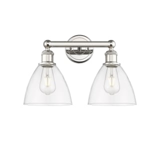 A thumbnail of the Innovations Lighting 616-2W-12-17 Bristol Vanity Polished Nickel / Clear