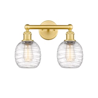 A thumbnail of the Innovations Lighting 616-2W-12-15 Belfast Vanity Satin Gold / Deco Swirl