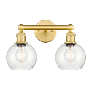 A thumbnail of the Innovations Lighting 616-2W-11-15 Athens Vanity Satin Gold / Seedy