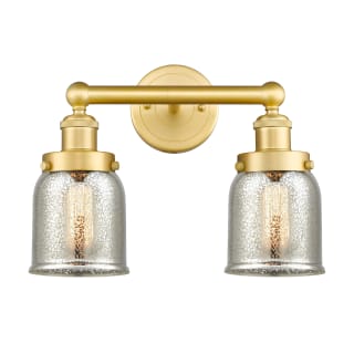 A thumbnail of the Innovations Lighting 616-2W-10-16 Bell Vanity Satin Gold / Silver Plated Mercury