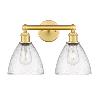 A thumbnail of the Innovations Lighting 616-2W-12-17 Bristol Vanity Satin Gold / Seedy