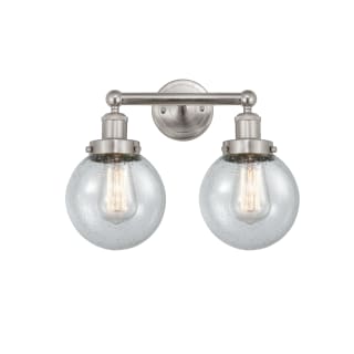 A thumbnail of the Innovations Lighting 616-2W-10-16 Beacon Vanity Brushed Satin Nickel / Seedy