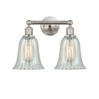 A thumbnail of the Innovations Lighting 616-2W-14-15 Hanover Vanity Brushed Satin Nickel / Mouchette