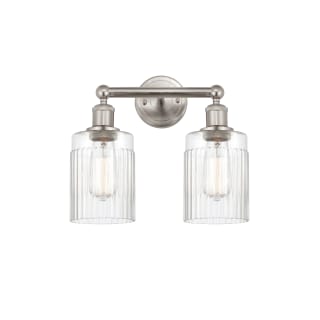 A thumbnail of the Innovations Lighting 616-2W-12-14 Hadley Vanity Brushed Satin Nickel / Clear