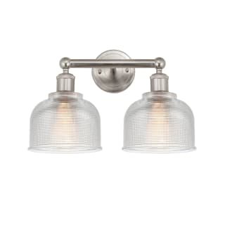 A thumbnail of the Innovations Lighting 616-2W-11-15 Dayton Vanity Brushed Satin Nickel / Clear