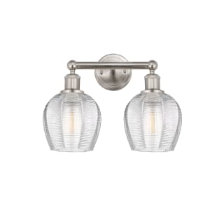 A thumbnail of the Innovations Lighting 616-2W-11-15 Norfolk Vanity Brushed Satin Nickel / Clear