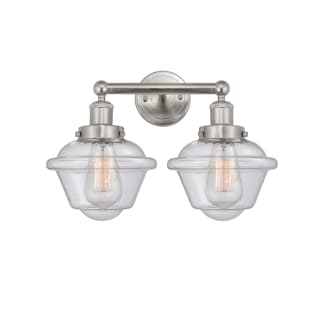 A thumbnail of the Innovations Lighting 616-2W-10-16 Oxford Vanity Brushed Satin Nickel / Seedy