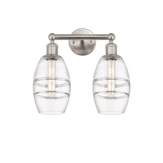 A thumbnail of the Innovations Lighting 616-2W 10 15 Vaz Vanity Brushed Satin Nickel / Clear