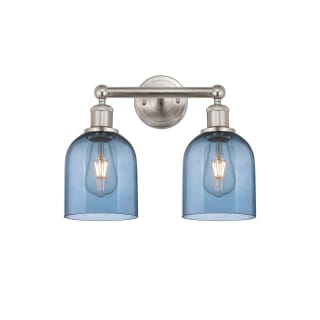 A thumbnail of the Innovations Lighting 616-2W 12 15 Bella Vanity Brushed Satin Nickel / Princess Blue