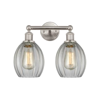 A thumbnail of the Innovations Lighting 616-2W-13-15 Eaton Vanity Brushed Satin Nickel / Clear