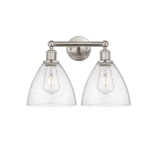 A thumbnail of the Innovations Lighting 616-2W-12-17 Bristol Vanity Brushed Satin Nickel / Seedy